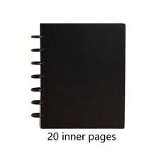 1 pieza Álbum de fotos de tarjetas transparente, DIY, álbum de fotos del hogar minimalista y elegante, tarjeta de fotos suelta de 3-3.5 pulgadas con forma de estrella, libro de tarjetas de fotos instantáneas, hebilla suelta con corazón hueco transparente, hojas sueltas ultra claras y reforzadas, libre de ácido y PVC, tarjeta de fotos de ídolos, tarjeta de fotos instantánea, álbum de exhibición de tarjetas de personajes de anime y juegos - transparente - Ver 15