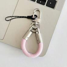 Thick Phone Lanyard Anti-Lost High-End Luxury Accessory, Braided Short Lanyard Suitable For Water Bottles And Bags, Perfect Holiday Gift, Phone Lanyard, Dopamine Color, Camera, Key Chain, Anti-Lost Wrist Strap, Water Bottle, Bag Braided Short Lanyard - Multicolor - View 12