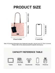 Prada 粉色帆布手提袋，带可拆卸黑色小袋，化妆包，涂层帆布化妆品收纳套装，旅行化妆包两件套 - 黑粉 - 查看 3