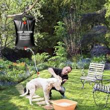 Portable Shower 20L Camping Shower Bag Solar Showers For Camping, Camping, Water Storage Supplies, Outdoor Enthusiast Gifts, Large - 黑色 - 查看 3