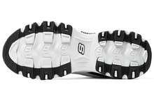 Skechers Dlites 1.0 'White Black' - 白黑 - 查看 5
