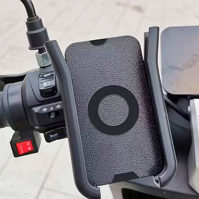 1pc Motorcycle, Electric Bicycle, Scooter, Mountain Bike, E-Bike Phone Holder, Navigation Bracket, Car Mount