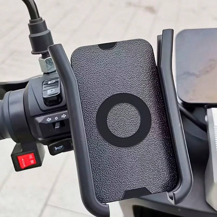 1pc Motorcycle, Electric Bicycle, Scooter, Mountain Bike, E-Bike Phone Holder, Navigation Bracket, Car Mount