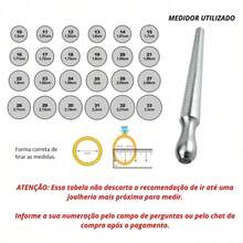 Pair Of Engagement Rings Silver 8mm + Solitaire Ring 2mm White Stone Valentine's Luxury Couple - Silver - View 7