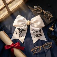 Lazo personalizado para birrete de graduación: texto personalizado, lazo de satén personalizado para graduación, lazo personalizado, lazo para birrete de graduación, lazo con letras, lazo de graduación, lazo personalizado, accesorios de graduación, lazo para birrete de graduación, decoración para birrete de graduación, decoración de lazo de graduación, decoración de lazo de graduación, lazo de graduación personalizado - Multicolor - Ver 3