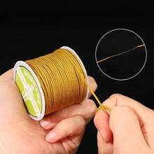 1roll/30m 1mm Mambo Rope Braided Bracelet Necklace Special Thread Beaded Braided Thread Diy Braided Rope Beaded Jewelry Production Wire - Mambo Rope - View 2