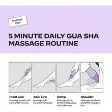 Magnesium+Escin Body Gua Sha Massage Cream - Intensive Relief For Leg With Gua Sha Tool, Leg Massage Cream For Circulation, Improving Calf Swelling, Korean Skin Care 5.07 Fl.Oz - 預設 - 查看 9