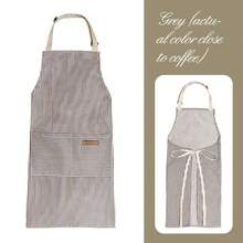 Personalized Apron With Pocket, Customizable Name, Baking Kitchen Apron, Handmade, Mother's Day Gift, Customized Name Apron, Mother's Apron, Mother's Day Gift, Customized Letter Apron, Chef Apron, Sous Chef Apron, Customized Cooking Apron, Handmade Customized Name Apron - Multicolor - View 10