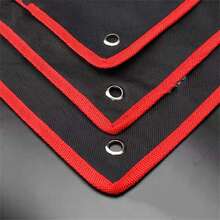 1pc Fabric Tool Roll-Up Organizer Bag, Wrench Storage Pouch With 14 Pockets, Durable Tool Roll, Suitable For Wrenches, Durable Materials, Garage/Basement Tool Storage, Portable Handle And Heavy-Duty Hanging Function, Designed For Craftsmen (Tools Not Included) - 1 Item - View 4