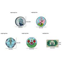 SpongeBob SquarePants 1/5 Chiếc Ghim Cài Áo Hình Hoạt Hình Hài Hước, Cổ Điển, Sáng Tạo, Hình Squidward và Quincy, Có Xúc Tu, Ghim Tráng Men, Phụ Kiện Kim Loại, Quà Tặng - Một kích thước - Xem 2