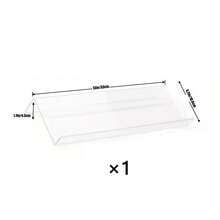 1件/4件/8件装调料抽屉收纳盒，透明亚克力斜角调料罐套装，可伸缩厨房台面置物架托盘（不含调料瓶） - 彩色 - 查看 8