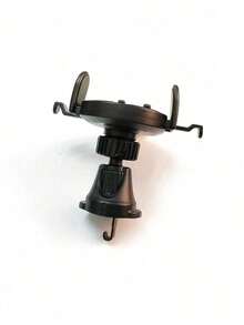 1pc Universal Black ABS Multifunctional Car Phone Holder, Air Vent Mount, Navigation - 黑色 - 查看 10