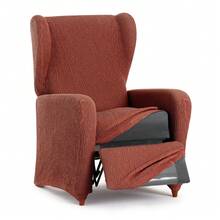 Kiva Universal And Versatile Recliner Chair Cover, Various Colors Available – Easy-To-Fit Protective Chair Cover For Backrest, Seat And Arms - Ulysses Oranye - View 9