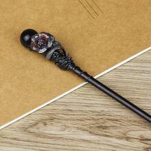 1pc Crystal Wand, Handmade DIY Wand, Cosplay, Halloween Scepter, Witch Cane, Crystal Scepter Divination Magic Wand Spirit Healing Gemstone Energy, Magic Positive Energy Crystal Wand, Spiritual Home Decor, Suitable Birthday/Halloween Gift - Multicolor - View 16