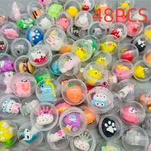 14/28pcs Mini Gashapon Toys - Perfect Gumball Machine, Party Favors And Surprise Prizes - Suitable For Halloween, Thanksgiving, Christmas And Easter Celebrations [Random Color] - Multicolor - View 13
