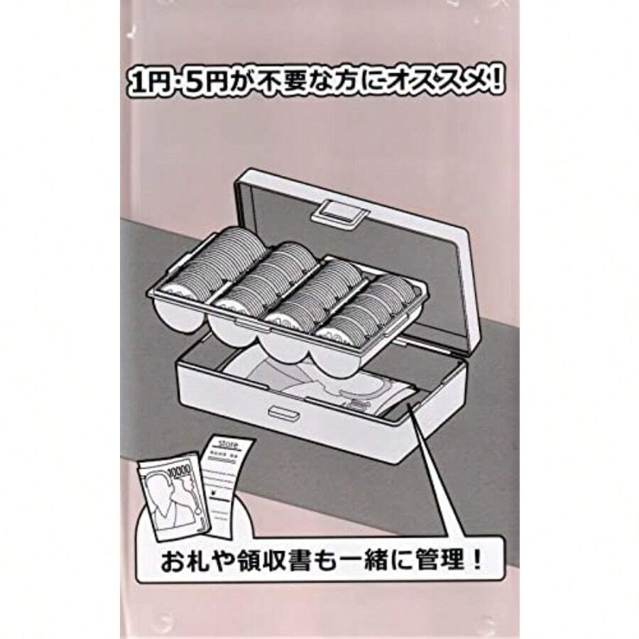 １円・５円がない セパレートコインケース 日本製 1313 - 写真の通り - チェックする 1