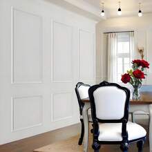 Self-Adhesive Mirror Frame Decorative Strips, Faux Plaster Wall Decorative Strips - B - View 6