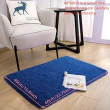 1pc Soft Modern Indoor/Outdoor Plush Carpet, Available In Pink/Grass Green/Camel, Suitable For Bedroom, Living Room, Dorm, Room Decor, Non-Slip Polyester Material, Comfortable Room Decor Rug - Multicolor - View 25