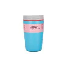New Sliding Lid Insulated Coffee Cup, Stainless Steel Vacuum Bottle, Macaron Color Travel Mug, 12oz/20oz Sports Water Bottle - Multicolor - View 14