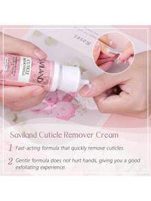 SAVILAND 1.01 Oz Nail Care Set, Includes Nail Conditioner, Nail Clipper, Softens And Moisturizes Cuticles, Professional Manicure & Pedicure Tools, Suitable For Home And Salon DIY Use - 1 Set - View 2