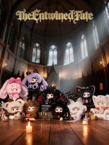 共生关系主题盲盒收藏人偶（非毛绒），包含8款常规款和1款隐藏款，动漫人物盲盒，神秘包装，适合桌面摆件、家居装饰和派对礼物，圣诞节、万圣节、生日、情人节惊喜收藏礼物。 - 彩色 - 查看 13