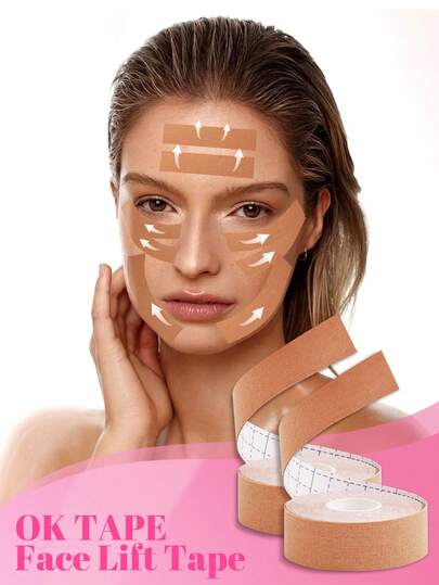 Face Lifting Patches | Face Fascia Lifting Patches, Tighten Skin | Face, Neck And Forehead Lifting Patches | Face Smoothing Lifting Patches, Face Razor, Facial Beauty Tools, Christmas, Winter, Pink, Graduation, Birthday, Holiday, Summer