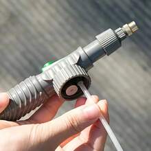 喷雾瓶浇水壶 - 1个便携式手动压力喷雾瓶，用于植物浇水和清洁，可调节喷嘴，适用于园艺和家庭用途，非常适合室内外植物、家居清洁和汽车美容，是生日、乔迁和节日礼物的理想之选，耐用轻便的浇水工具 - A - 查看 6