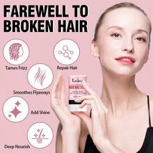 Bộ 5 sản phẩm LOCKMIO gồm sáp vuốt tóc dạng thỏi 0.56oz và sáp giữ nếp tóc viền 1.05oz dành cho nữ, giữ nếp mạnh mẽ, không gây bết dính, kèm dây buộc tóc màu hồng có thể điều chỉnh và lược chải viền tóc. - L-16wax-30gel-band-brush-5pcs - Xem 7