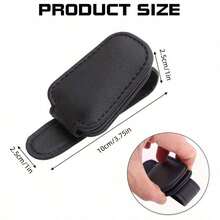 1pc Car Fashion Glasses Holder, Car Sun Visor Fashion Glasses Clip, Glasses Hook Clip, Car Sun Visor Accessories, Multifunctional Storage Clip, Car Glasses Case Storage - Car Glasses Clip - View 6
