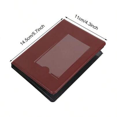 64 Pockets 3 Inch Mini Photo Album For Film Photocard Portable Picture Collect Memory Storage Arrangement Holder