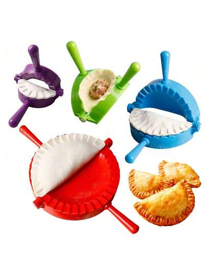 Bộ dụng cụ làm bánh bao 4 trong 1 bằng nhựa, gồm: máy làm bánh bao cầm tay, dụng cụ ép vỏ bánh bao, dụng cụ tạo viền bánh nướng, khuôn bánh bao, dao cắt bánh bao, máy làm bánh mì tròn, máy làm bánh nướng mini, dụng cụ tạo hình bánh bao, máy làm bánh há cảo kiểu Nhật, dễ sử dụng và bền, dụng cụ làm bánh bao tại nhà bếp, dụng cụ nhà bếp tự làm, phù hợp cho gia đình/người mới bắt đầu.