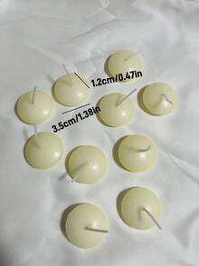 [Quantity] Pcs/Set White/Red Small Floating Candles, Waterproof Flameless Tea Lights, Suitable For Cylinder Vases, Weddings, Birthdays, Parties, Baby Showers, Dates, Dinners, Halloween, Thanksgiving, Christmas, Floating Candles, Wedding Decor, Candles, Spa Parties, Wedding Candles, Floating Candles, Bulk Candles, Mini Candles, Gifts, Bedroom Decor, Birthday Gifts, Home Decor, Gifts For Her, Bedroom Decor, Room Decor - Multicolor - View 17