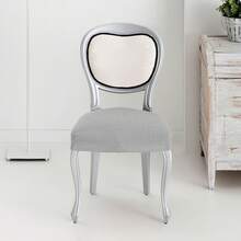 Kiva 2 Universal And Versatile Chair Covers, Various Colors Available – Easy-To-Fit Protective Chair Cover For Backrest, Seat And Arms - Gris Alma - View 5