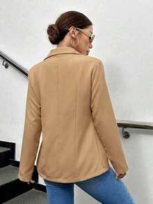 Women Blazers - màu nâu - Xem 3