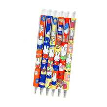 Hasbro 可爱兔子造型可伸缩中性笔，0.5mm黑色墨水，学生可爱卡通文具 - 隨機款式 - 查看 5