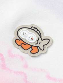 Balabala 2026款女童夏季速干T恤，轻盈透气棉质面料，防紫外线，柔软舒适休闲上衣 - 紅色調 - 查看 4