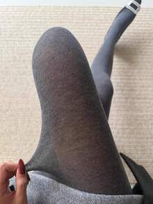 Pantimedia transparente de alta elasticidad y amigable con la piel, medias de base transpirables y sin escaleras de cintura alta que estilizan - Gris - Ver 4
