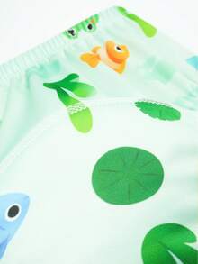 6pcs Washable Digital Print Potty Training Pants, Unisex Baby Toddler Reusable Toilet Learning Underwear - Blue Duck - View 3