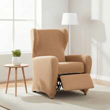 Kiva Universal And Versatile Recliner Chair Cover, Various Colors Available – Easy-To-Fit Protective Chair Cover For Backrest, Seat And Arms - 黃色尤利西斯 - 查看 2