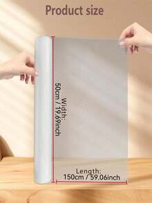 1 Roll Waterproof Anti-Moisture Drawer Liner, Suitable For Kitchen Counters, Wardrobes, Special Paper Shoe Cabinet Liner, Waterproof Anti-Moisture EVA Cabinet Liner For Kitchen, Refrigerator, Wardrobe, Non-Slip And Trimmable - Transparent Diamond Pattern - View 9