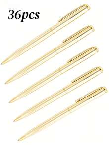 5/10/20/36/50/100pcs Customized Ballpoint Pen, Engraved Employee Appreciation Gift Set, Team Recognition Prizes - Multicolor - View 28