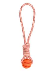 Đồ chơi kéo co, gặm nhai cho thú cưng, thích hợp cho chó cỡ trung bình và lớn như chó Poodle, đồ chơi tương tác cho chó có tích hợp bóng đựng thức ăn. - Nhiều màu - Xem 9