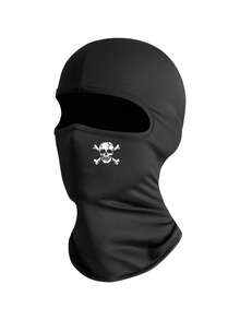 1pc/2pcs Printed Balaclava Face Mask, Unisex Ski Mask, UV Protection Windproof Scarf, Suitable For Hiking, Fishing, Cycling - F - View 18