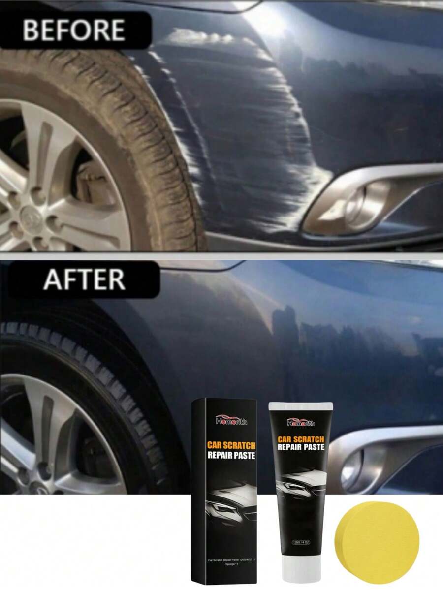 Kem sửa chữa vết xước xe hơi, sửa chữa vết xước sâu, kem đánh bóng và phục hồi bề mặt sơn. - A - Xem 1