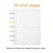 1 pieza Álbum de fotos de tarjetas transparente, DIY, álbum de fotos del hogar minimalista y elegante, tarjeta de fotos suelta de 3-3.5 pulgadas con forma de estrella, libro de tarjetas de fotos instantáneas, hebilla suelta con corazón hueco transparente, hojas sueltas ultra claras y reforzadas, libre de ácido y PVC, tarjeta de fotos de ídolos, tarjeta de fotos instantánea, álbum de exhibición de tarjetas de personajes de anime y juegos - transparente - Ver 18