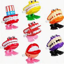 跳牙玩具，可爱俏皮的圣诞礼物，牙齿护理玩具 - 彩色 - 查看 2