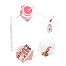 50/100/200支装一次性水晶唇刷化妆唇刷口红唇彩刷眼影刷涂抹工具化妆美容工具套装 - 玫紅色 - 查看 5