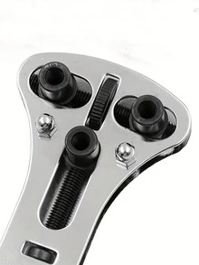 1pc Alloy Steel Long Forked Watch Repair Tool - Silver - View 7