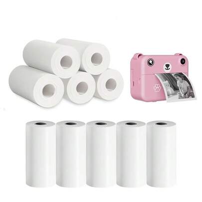 لفات ورق حراري بقطر 57 مم للطابعة الحرارية الصغيرة لطباعة إيصالات المبيعات وفواتير الأعمال بعرض 2 بوصة