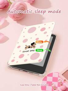 Ốp bảo vệ Kindle Paperwhite 11/12th Gen 2024 bằng TPU mềm, họa tiết chấm bi và hình chú chó dễ thương, thiết kế nhẹ, chống sốc, bao phủ toàn diện với chức năng khóa/mở màn hình thông minh bằng nam châm, thích hợp cho du lịch, đọc sách trước khi ngủ, quà tân gia, quà tựu trường và quà tặng lãng mạn. - Nhiều màu - Xem 8